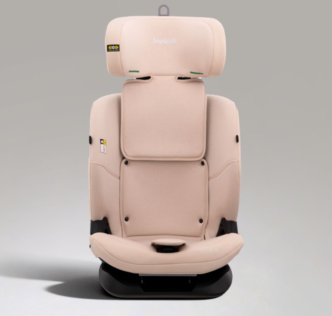 Jovikids CiCI TT i-Size Car Seat (76-150 cm), ECE R129 15 Months-12 Years - Rosewood