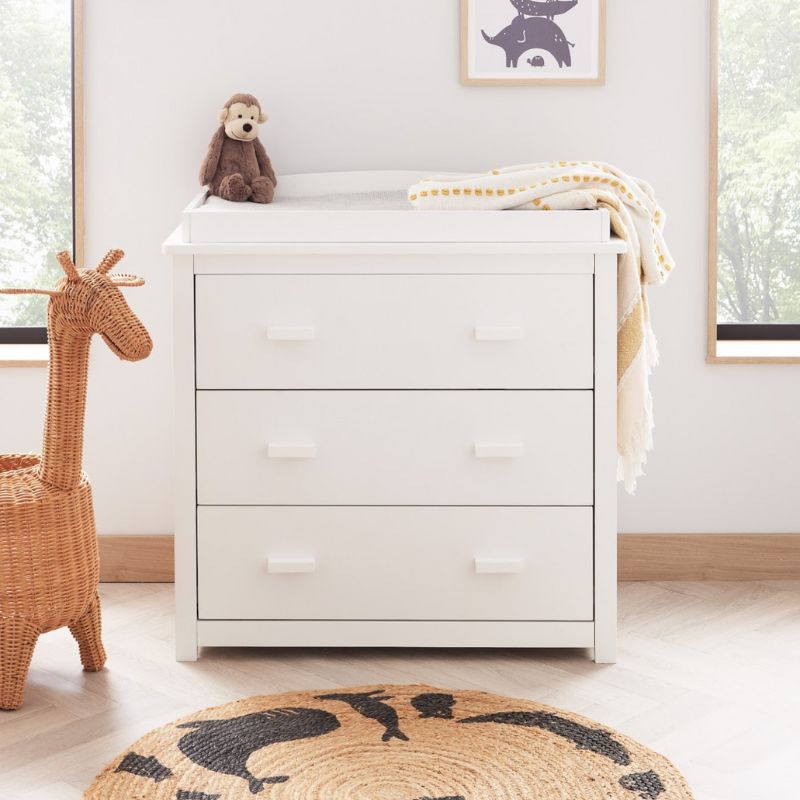 Babymore Velvet Deluxe 2 Piece Room Set - White + Velvet