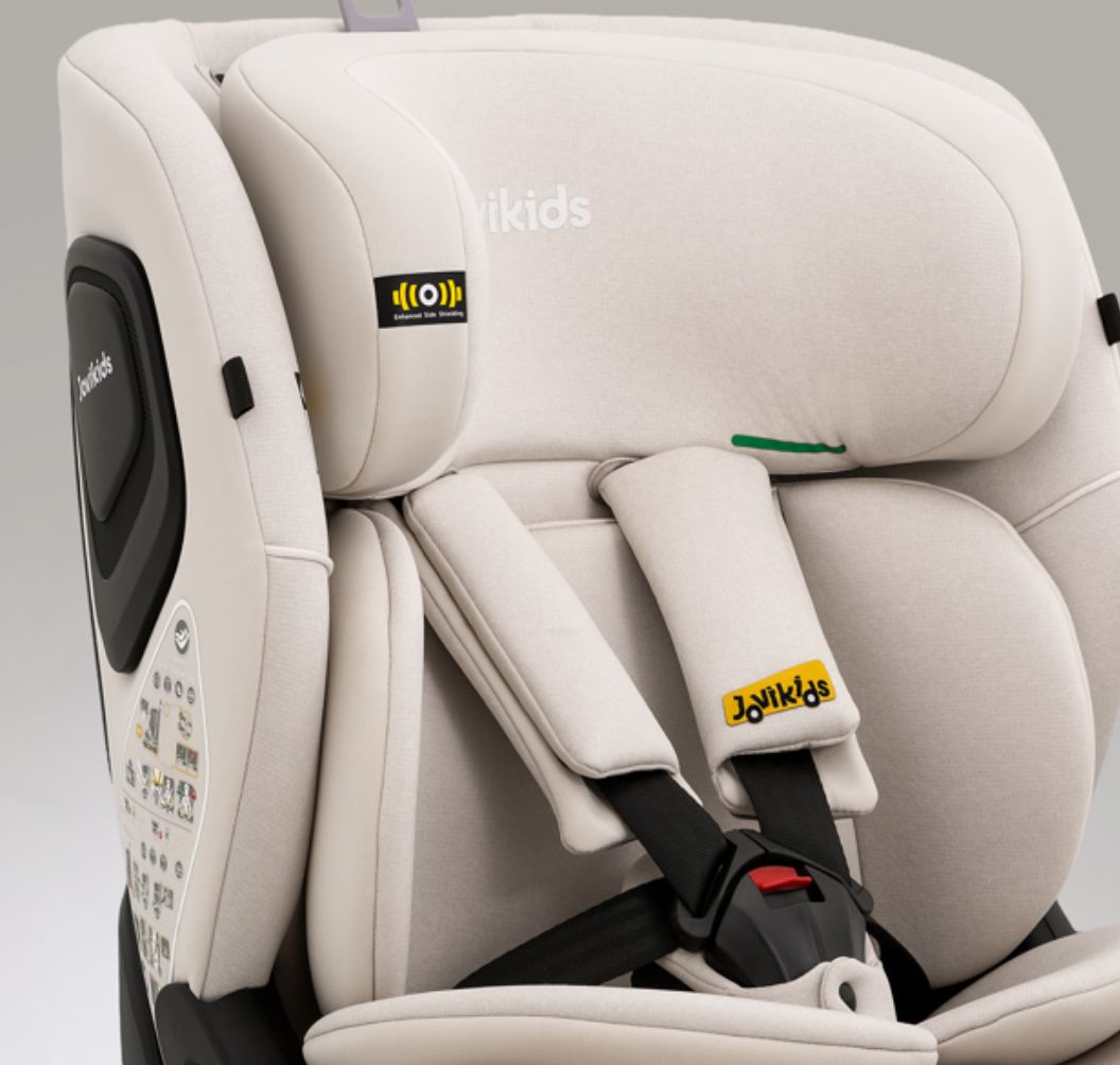 Jovikids CiCI TT i-Size Car Seat (76-150 cm), ECE R129 15 Months-12 Years - Milkshake 
