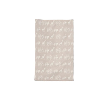 Obaby Wedge Changing Mat |Anti-Roll Baby Changing Mat | Wipe Clean -  Safari Print Oatmeal