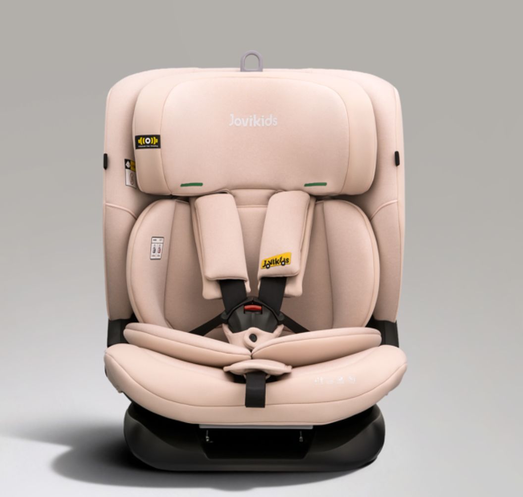Jovikids CiCI TT i-Size Car Seat (76-150 cm), ECE R129 15 Months-12 Years - Rosewood