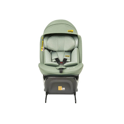 Jovikids Ranger 360° Swivel Convertible i-Size Car Seat 40-150cm – From Birth to 12 Years - Green
