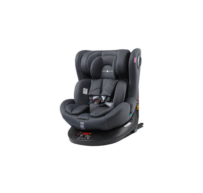 Cozy N Safe Comet Plus i-Size 360° Rotating Car Seat (40–150cm) | Birth to 12 Years | ISOFIX & Top Tether - Slate