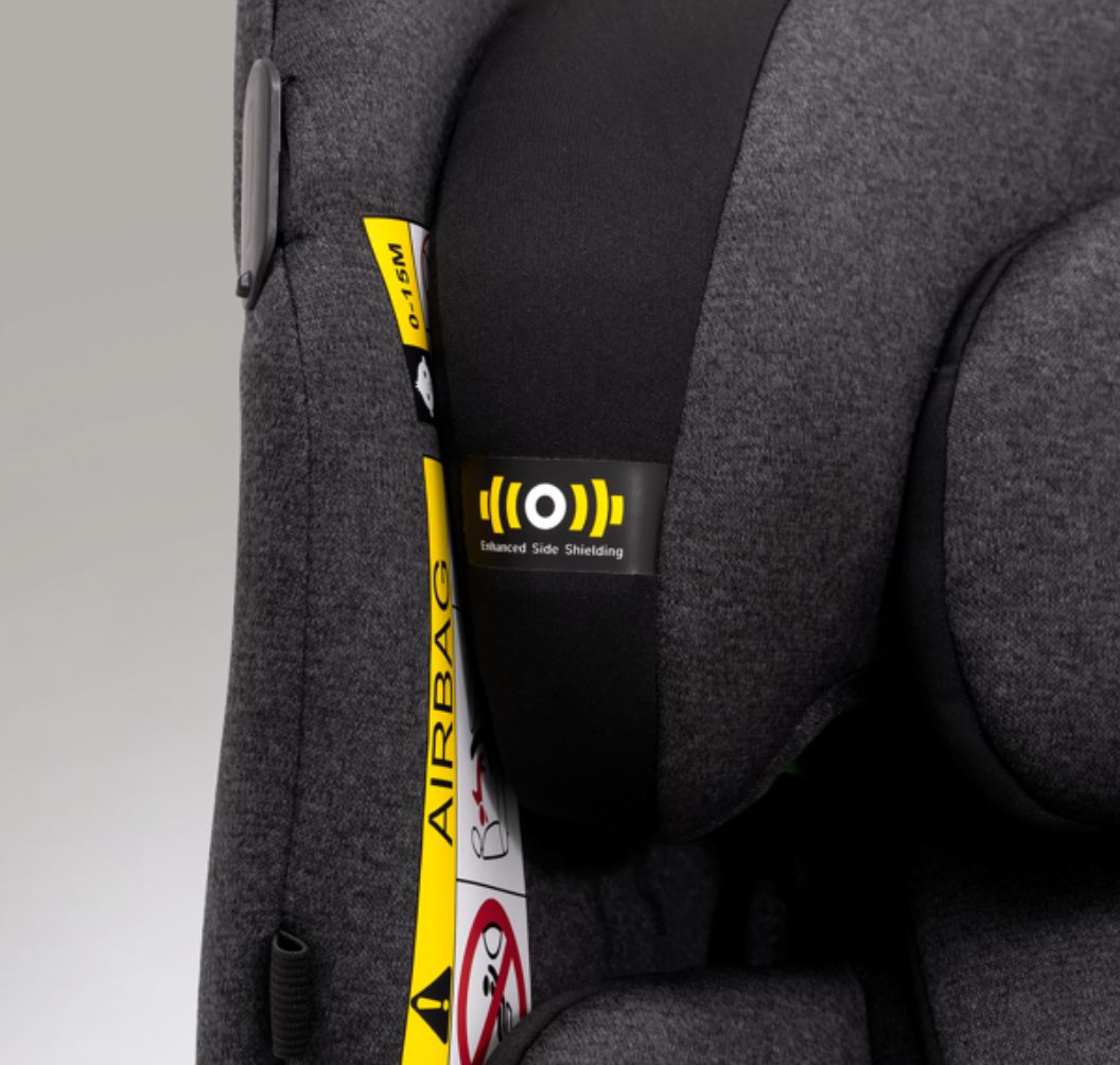 Jovikids Ranger 2 i-Size 360° Rotating Car Seat with Canopy – 40-150cm All-in-One ISOFIX Car Seat