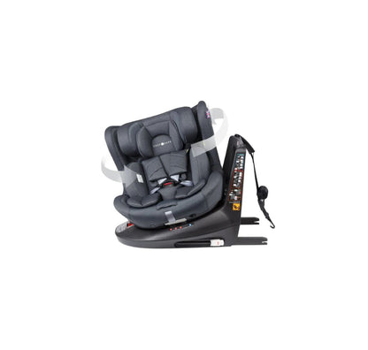 Cozy N Safe Comet Plus i-Size 360° Rotating Car Seat (40–150cm) | Birth to 12 Years | ISOFIX & Top Tether - Slate