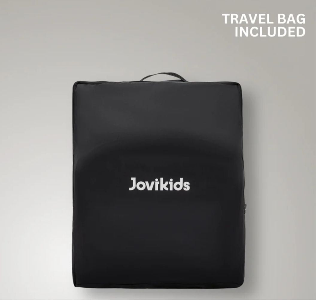 JoviKids Ayla Compact Travel Stroller | Auto Fold Lightweight Pushchair | Cabin-Friendly | Birth to 22kg 