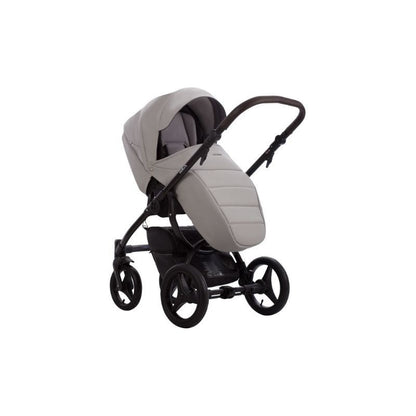 Black BEBETTO LUCA ROYAL PRO 2 in 1 PRAM & PUSHCHAIR, PRO 34 GREY