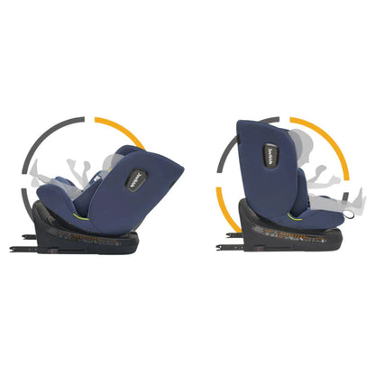 Jovikids Ranger TT 360° Swivel i-Size Car Seat 40-150cm From Birth to 12 Years - Blue
