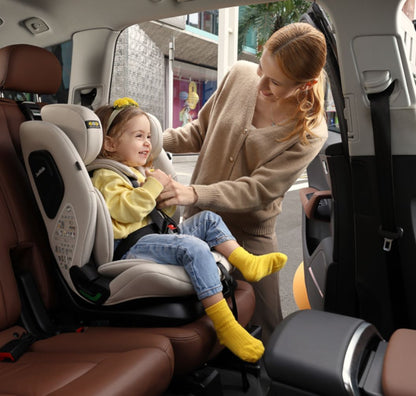 Jovikids CiCI TT i-Size Car Seat (76-150 cm), ECE R129 15 Months-12 Years - Milkshake 