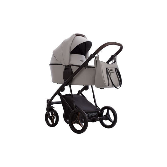 Dark Slate Gray BEBETTO FLAVIO ROYAL PRO 2 in 1 PRAM & PUSHCHAIR - GREY 10