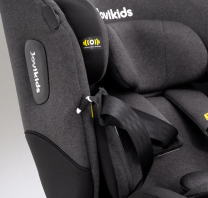Jovikids Ranger 2 i-Size 360° Rotating Car Seat with Canopy – 40-150cm All-in-One ISOFIX Car Seat