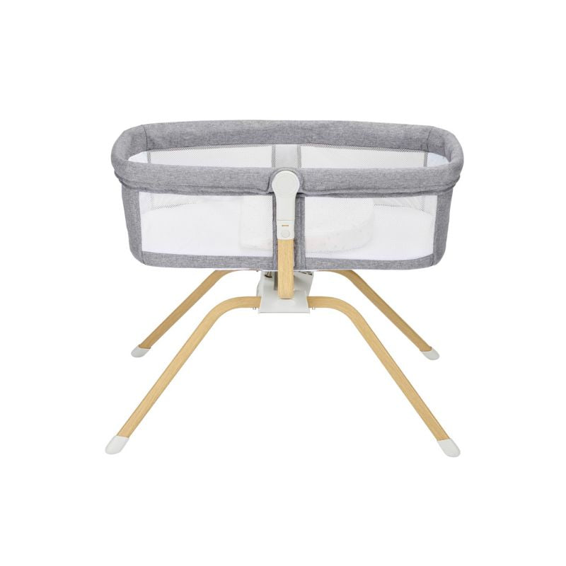 Babymore Air Motion Gliding Crib - Slate