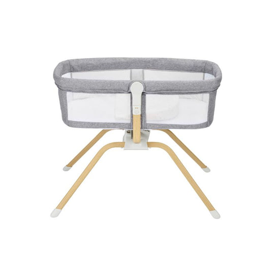 Babymore Air Motion Gliding Crib - Slate