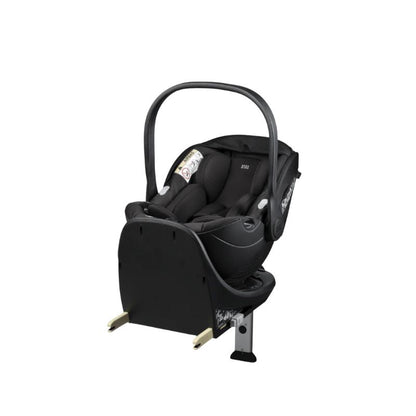 Bababing Raffi MKII - 12 Piece Travel Bundle + Spin Car Seat & ISOFIX base - Gloss Black