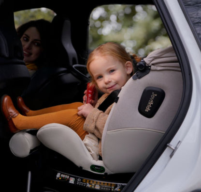Jovikids Ranger TT - i-Size 360° Rotating Car Seat (40-150 cm) All-in-One ISOFIX & Top Tether Car Seat - Milkstone