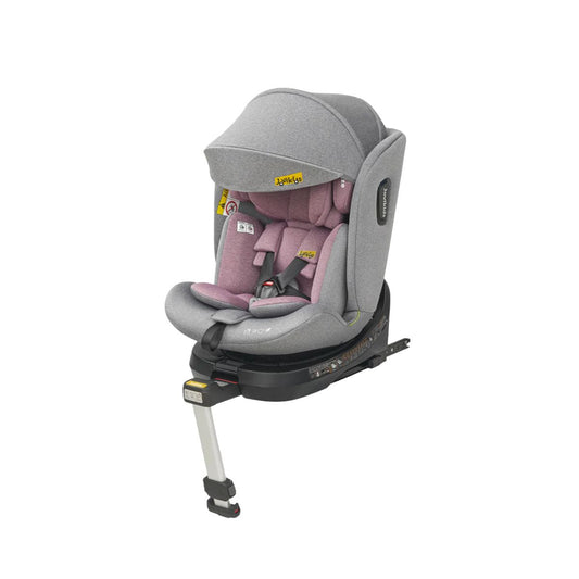 Jovikids Ranger 360° Swivel Convertible i-Size Car Seat 40-150cm – From Birth to 12 Years - Pink