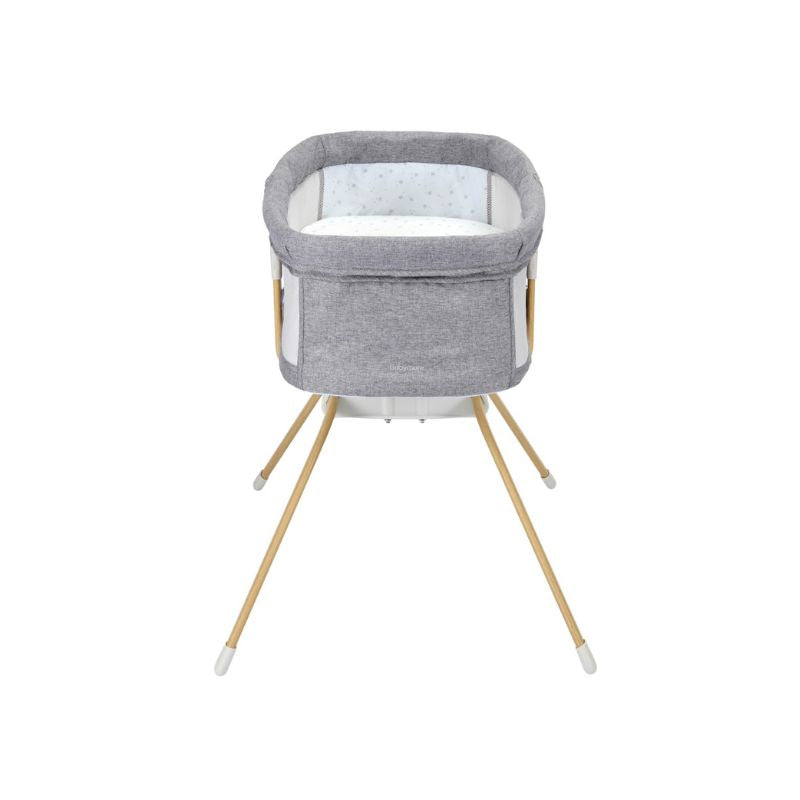 Babymore Air Motion Gliding Crib - Slate