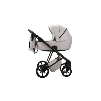 Gray MEE-GO MILANO EVO 2 IN 1 PRAM & PUSHCHAIR - BUISCUIT