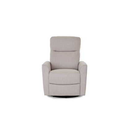 Dark Gray OBABY SAVANNAH SWIVEL GLIDER RECLINER CHAIR - OATMEAL
