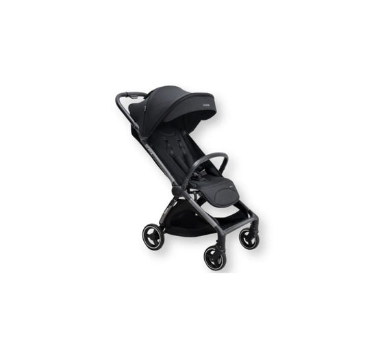 JoviKids Ayla Compact Travel Stroller | Auto Fold Lightweight Pushchair | Cabin-Friendly | Birth to 22kg - Urban Black