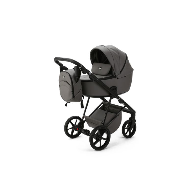 Dark Slate Gray MEE-GO MILANO EVO 2 IN 1 PRAM & PUSHCHAIR - SLATE GREY