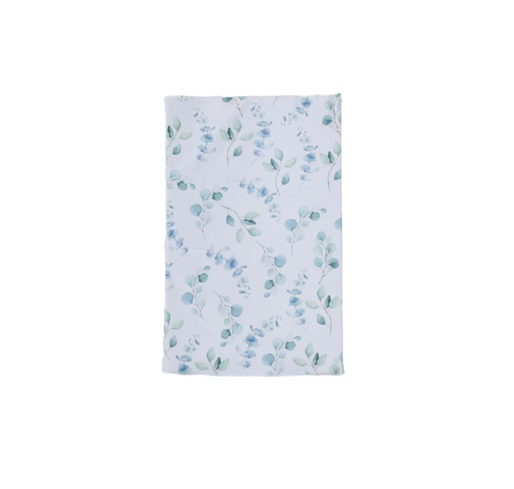 Obaby Wedge Changing Mat |Anti-Roll Baby Changing Mat | Wipe Clean -  Safari Sage Print 