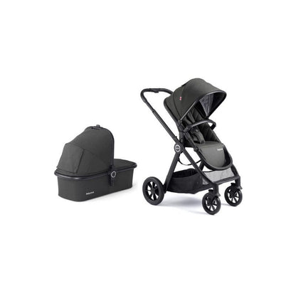 Babymore Memore V2 - 2 In 1 Pram & Pushchair 11 Piece - Black