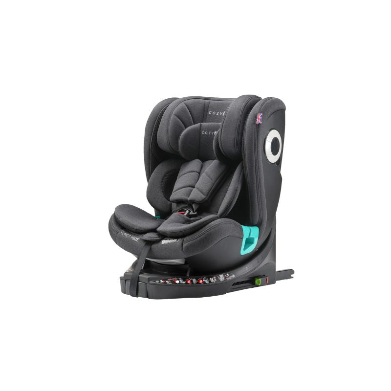 COZY N SAFE COMET I-SIZE 360° ROTATION CAR SEAT - GRAPHITE