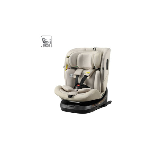 Jovikids Ranger TT - i-Size 360° Rotating Car Seat (40-150 cm) All-in-One ISOFIX & Top Tether Car Seat - Milkstone