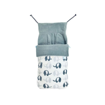 Buggysnuggle Snuggle Sherpa Elephant Stomp universal pushchair footmuff
