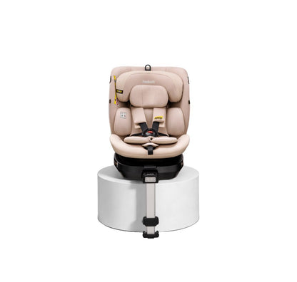 Jovikids Ranger 2 - i-Size 360° Rotating Car Seat with Canopy – 40-150cm All-in-One + ISOFIX Rosewood