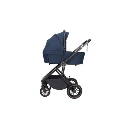 Dark Slate Gray BABYMORE CHIA 2 IN 1 PRAM & PUSHCHAIR - MIDNIGHT BLUE