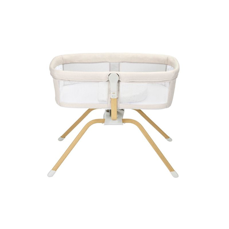 Babymore Air Motion Gliding Crib - Cream
