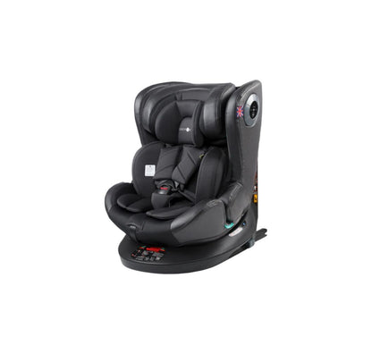 Cozy N Safe Comet Plus i-Size 360° Rotating Car Seat (40–150cm) | Birth to 12 Years | ISOFIX & Top Tether - Jet Black 