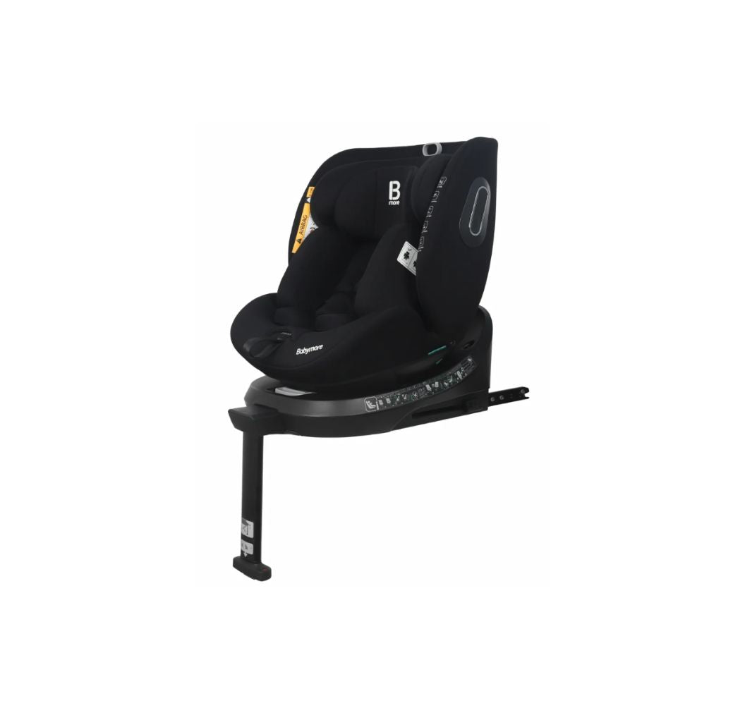 Babymore Shea 360° i-Size Car Seat (40–150cm) | Birth to 12 Years | ISOFIX Rotating Car Seat