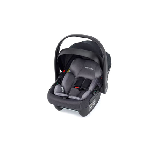 Babymore Coco i-Size Baby Car Seat (40–87cm) | Birth to 15 Months | R129 Infant Car Seat - Black