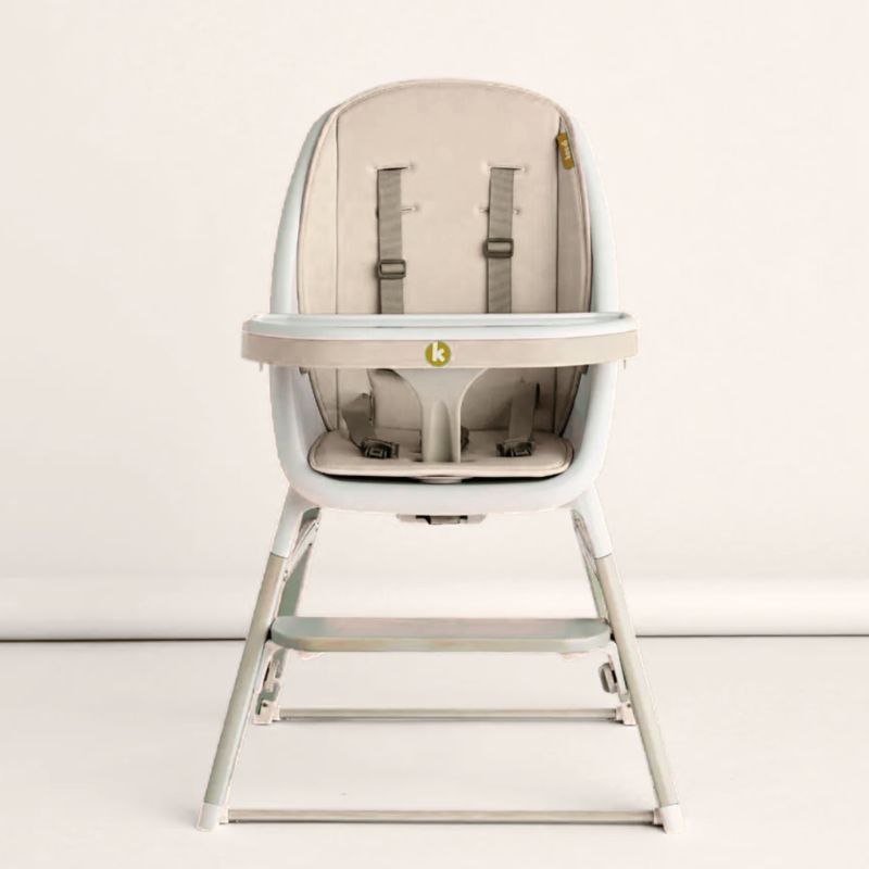Koo-di Tiny Taster 3-in-1 Highchair | Toddler Chair & Stool | Spring Water