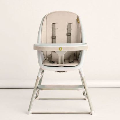 Koo-di Tiny Taster 3-in-1 Highchair | Toddler Chair & Stool | Spring Water