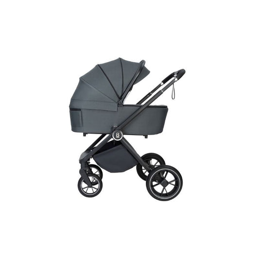 Dark Slate Gray BABYMORE KAI 2 IN 1 PRAM & PUSHCHAIR - FOREST GREY