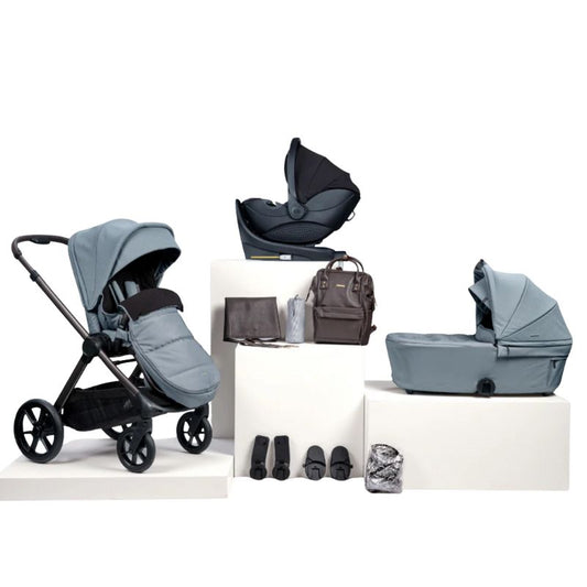 The Bababing - Raffi MKII Luxury Auto-Fold 12 Piece All-Terrain Performance Travel System.
