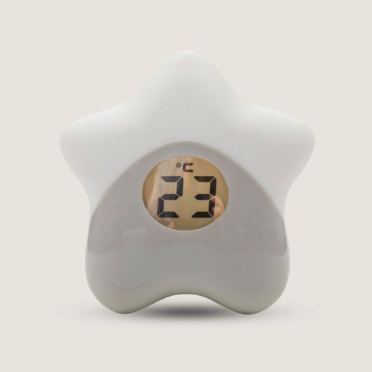 Purflo Starlight Digital Baby Room Thermometer & Night Light | Colour Changing