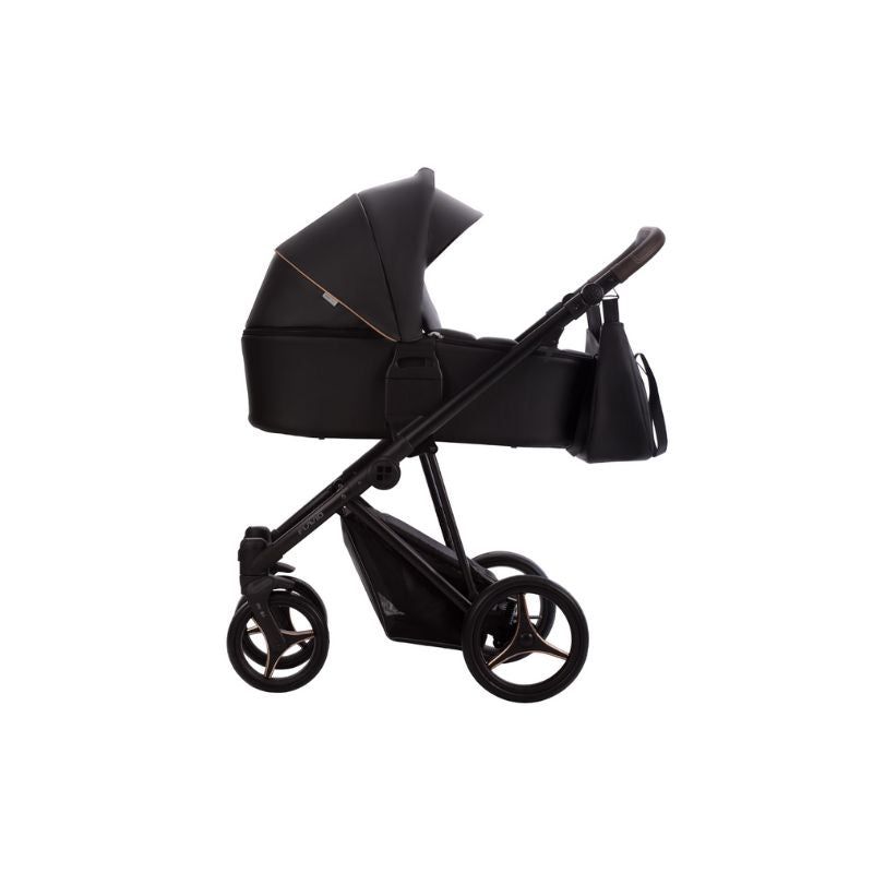 Black BEBETTO FLAVIO ROYAL PRO 2 in 1 PRAM & PUSHCHAIR - BLACK 06