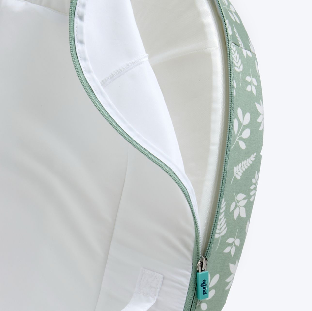 Purflo Sleep Tight Baby Bed - Fern