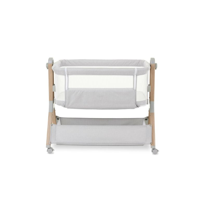 OBaby Cloud Bedside Crib - Grey