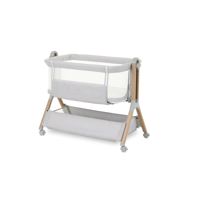 OBaby Cloud Bedside Crib - Grey