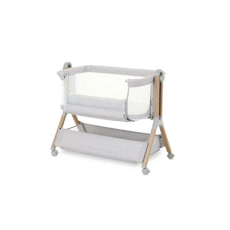 OBaby Cloud Bedside Crib - Grey