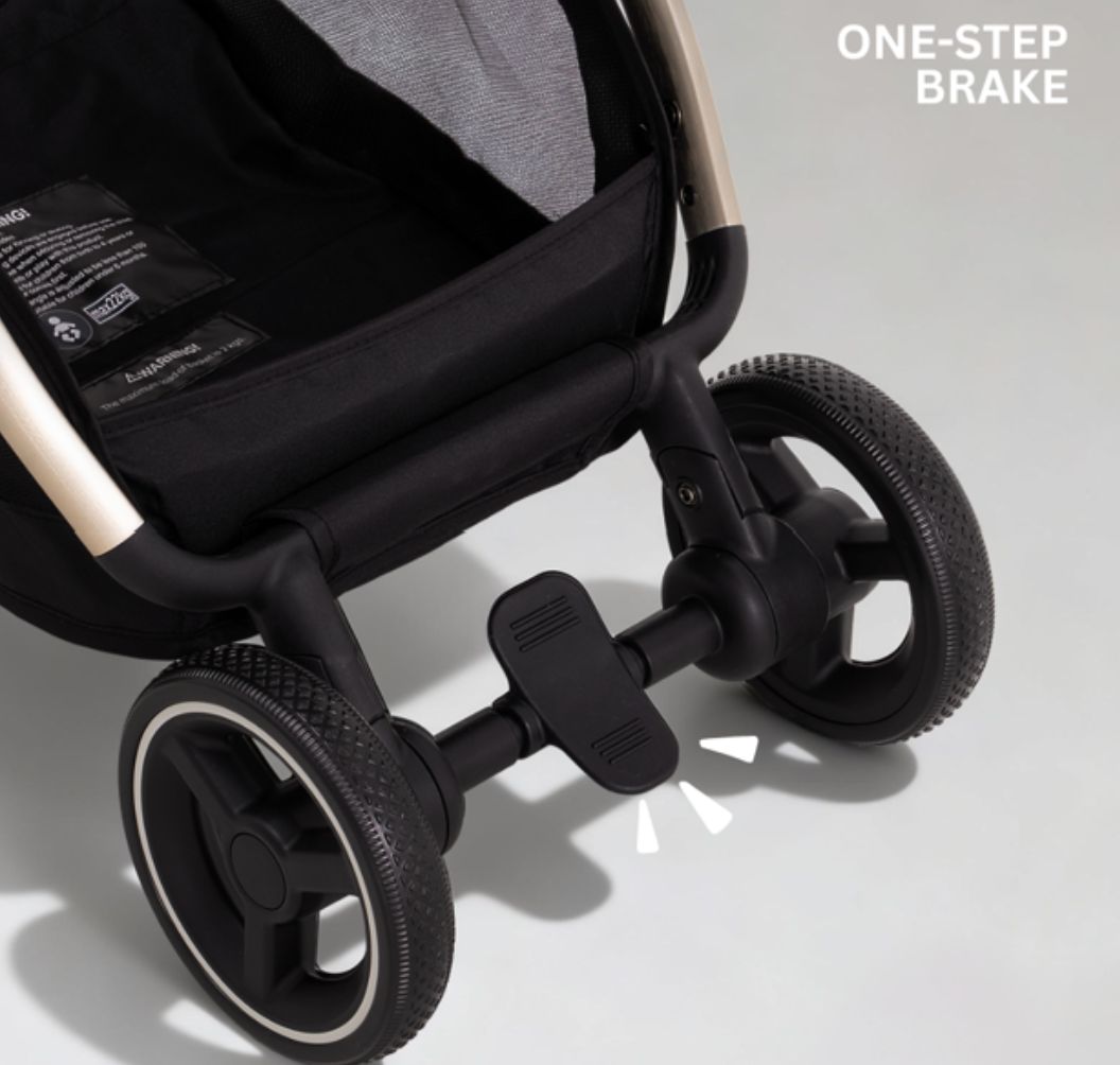JoviKids Ayla Compact Travel Stroller | Auto Fold Lightweight Pushchair | Cabin-Friendly | Birth to 22kg 