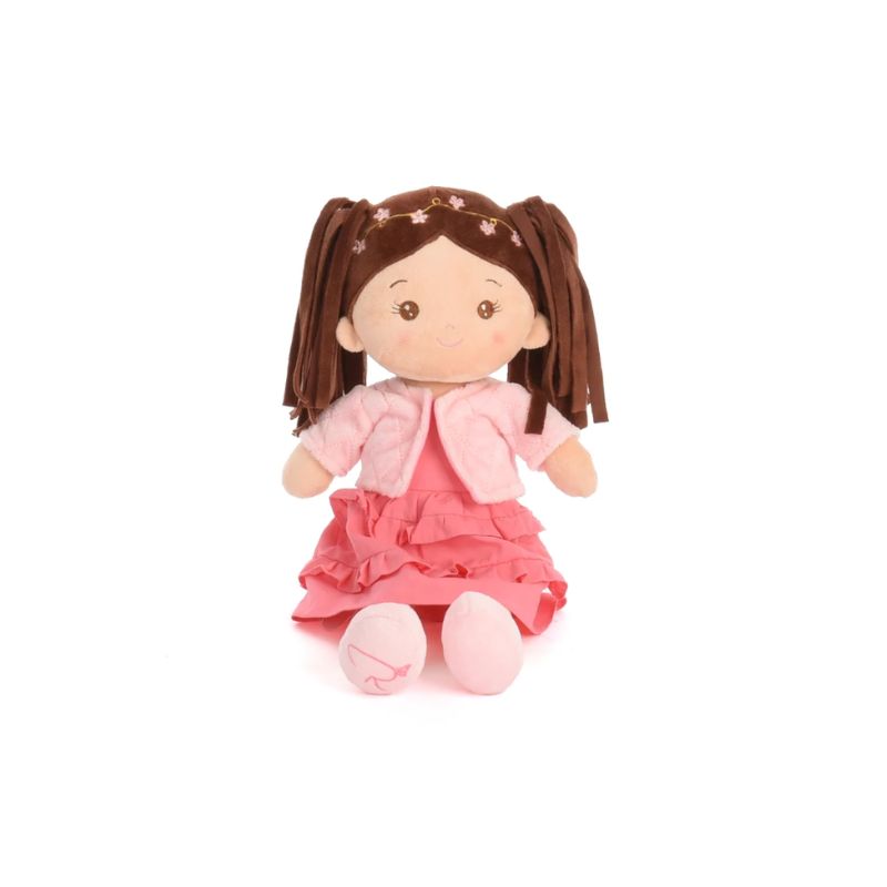 Roma Annie Rag Doll 40cm | Soft Baby Doll From Birth