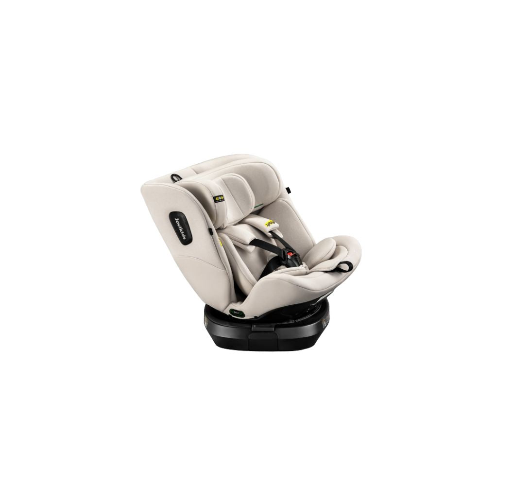 Jovikids Ranger TT - i-Size 360° Rotating Car Seat (40-150 cm) All-in-One ISOFIX & Top Tether Car Seat - Milkstone