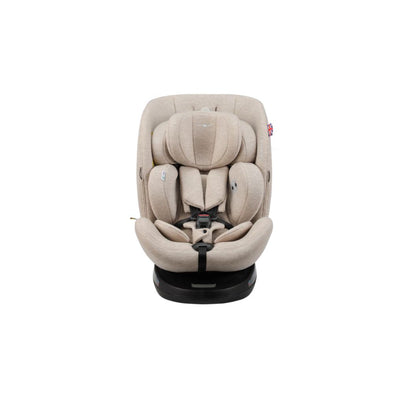 Cozy N Safe Apollo i-Size 360° Rotating Car Seat (40–150cm) | Birth to 12 Years | ISOFIX & Top Tether - Ivory
